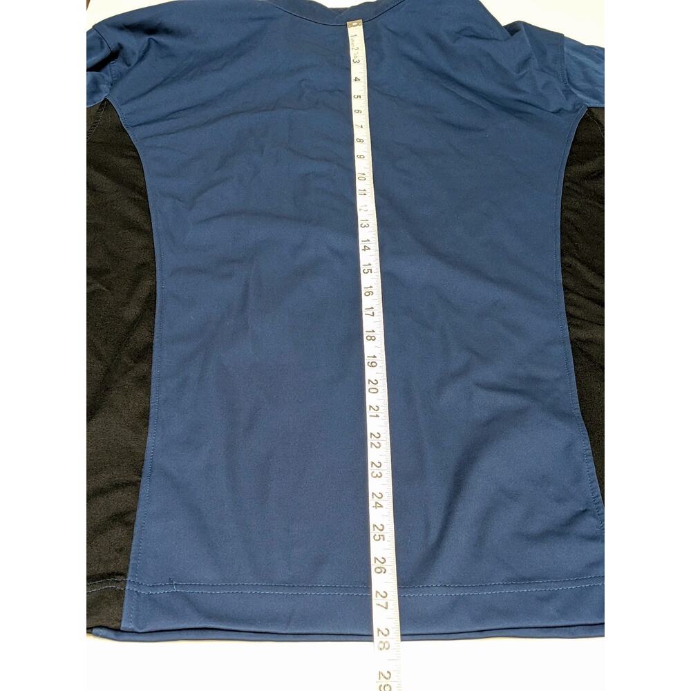 Ariat Tek Cold Series 1/4 Zip Sweatshirt Pullover Soft Shell Mens LARGE Blue - Picture 8 of 8